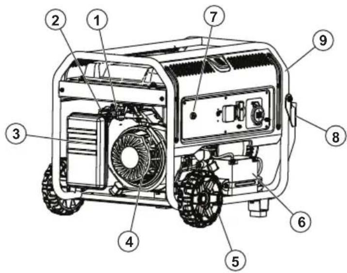 HUSQVARNA G3200P - Product overview - 1