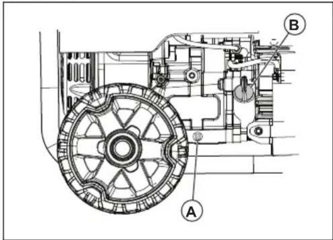 HUSQVARNA G8500P - A motorolaj cseréje - 2