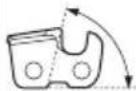 HUSQVARNA 445e II TrioBrake - Sagkjedets filing og filmaler - 2