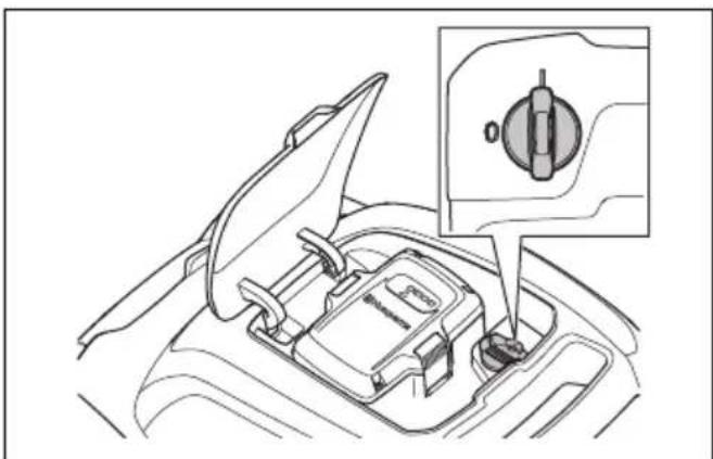 HUSQVARNA S138i - Safety key - 1