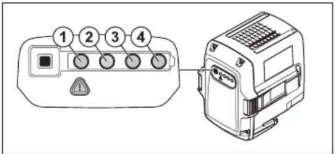 HUSQVARNA S138i - Stato della batteria - 1