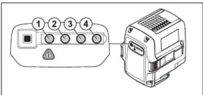 HUSQVARNA S138i - Stan akumulatora - 1