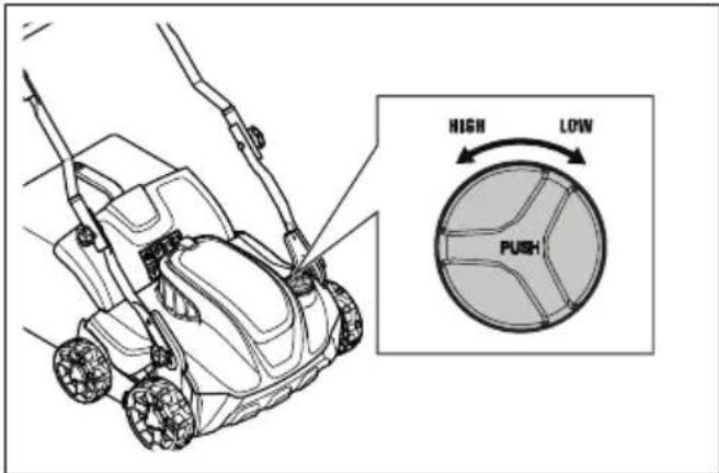 HUSQVARNA S138i - Definir a profundidade de funciona - 2