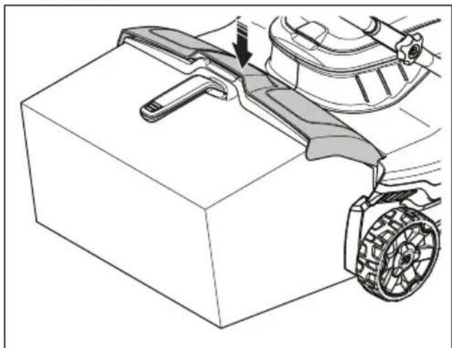 HUSQVARNA S138i - Grasopvangbak monteren - 4