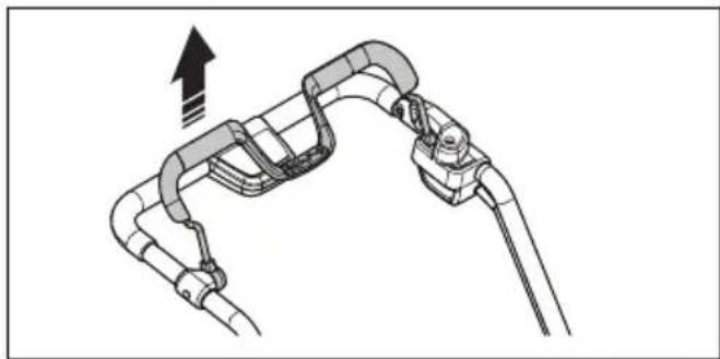 HUSQVARNA S138i - To stop the product - 1