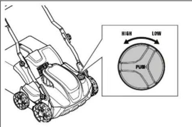 HUSQVARNA S138i - Slik angir du arbeidsydbye - 2