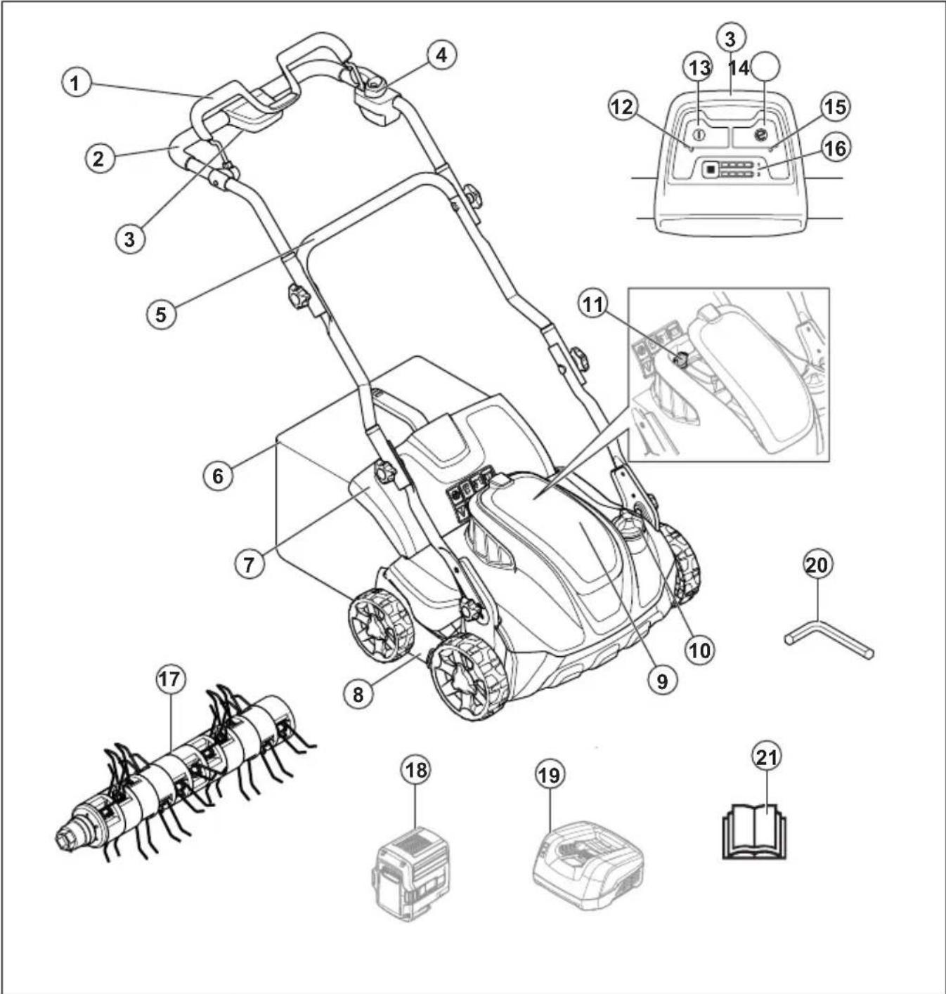 HUSQVARNA S138i - S 138i -mallin kuvaus - 1
