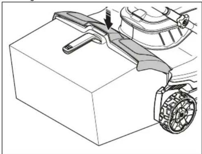 HUSQVARNA S138i - Pentru a asambla colectorul de iarba - 4