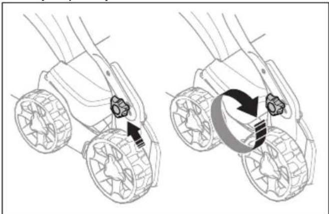 HUSQVARNA S138i - To assemble the handle - 2