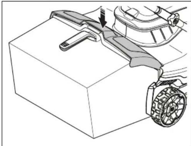 HUSQVARNA S138i - Per assemblare il raccoglierba - 4