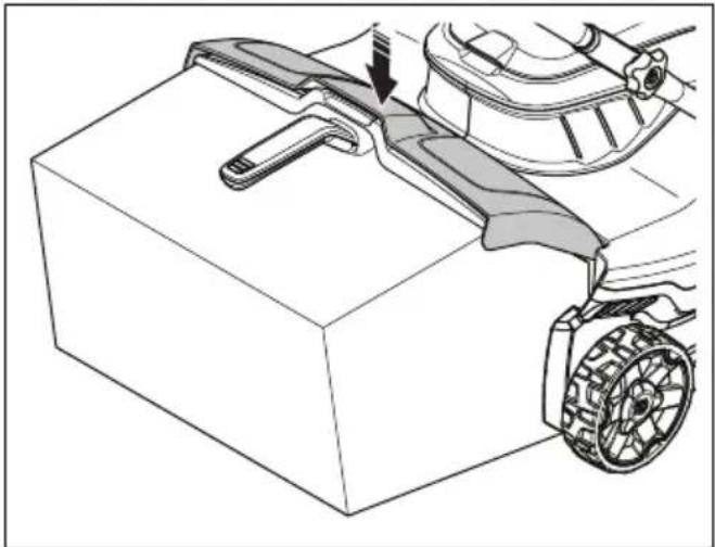 HUSQVARNA S138i - To assemble the grass catcher - 4