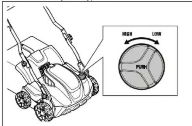 HUSQVARNA S138i - Noredami nustatydi darbinj gylj - 2