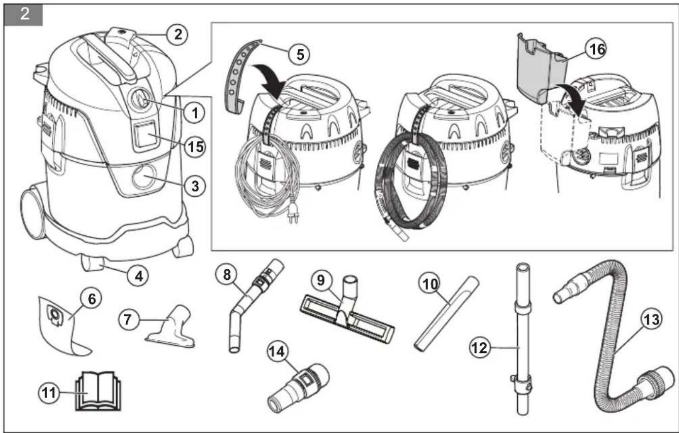 HUSQVARNA WDC 225 - WDC 220, WDC 225, WDC 325L - 1