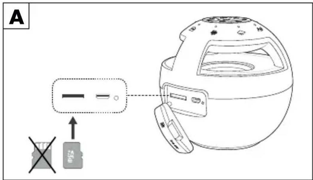 SILVERCREST SAE 5 A1 - Přehrávání z karty micro SD - 1