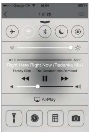 GENEVA Aerosphere S - iPhone, iPad 또는 iPod Touch에서 음악을 재생 - 2