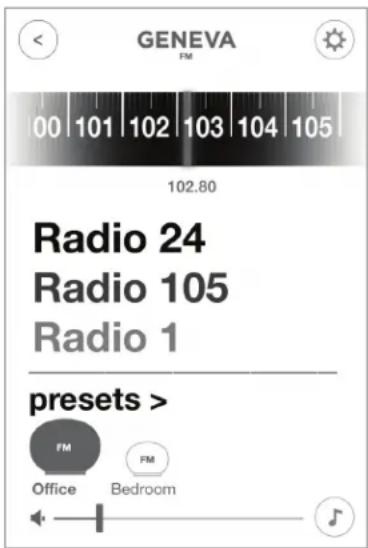 GENEVA Aerosphere S - FM 사전설정 - 1