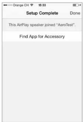 GENEVA Aerosphere S - CONFIGURAZIONE WI-FI TRAMITE WAC (WIRELESS ACCESSORY CONFIGURATION) - 1