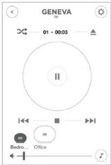 GENEVA AeroSphère Base - como expulsar un CD - 1