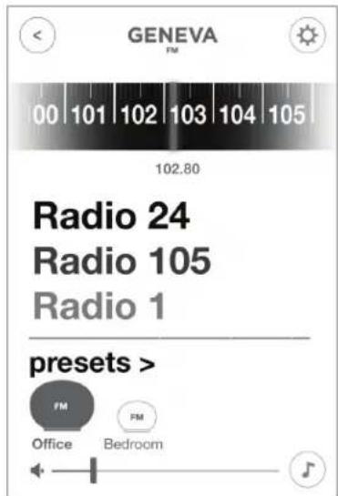 GENEVA AeroSphère Base - UKW-Speicherplätze - 1