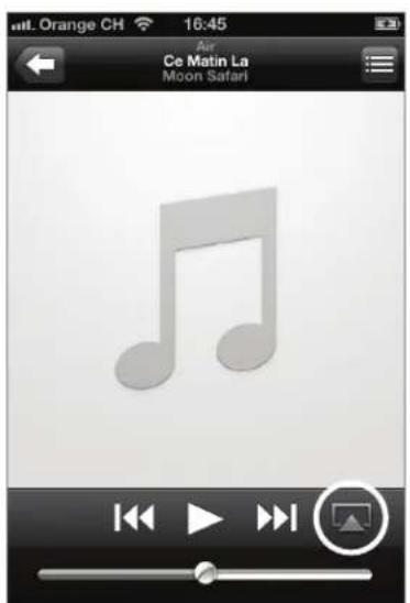 GENEVA AeroSphère Base - Abspielen von Musik von einem iPhone, iPad oder iPod Touch - 1