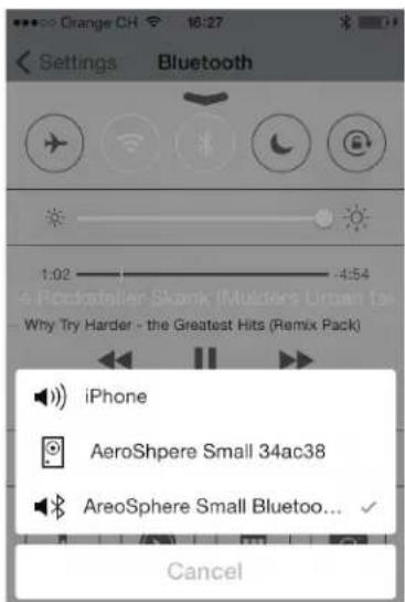 GENEVA AeroSphère Base - Guida pairing per altri dispositiivi e Telefoni cellulari - 1