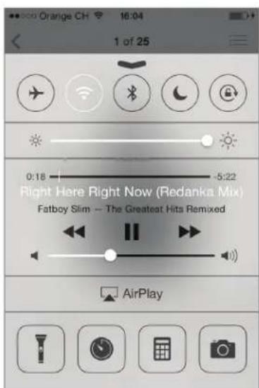 GENEVA AeroSphère Base - Abspielen von Musik von einem iPhone, iPad oder iPod Touch - 2