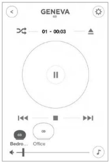 GENEVA AeroSphère Base - Comment éjecter un CD - 1