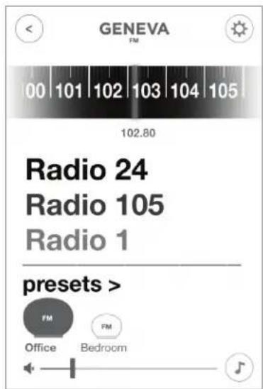GENEVA AeroSphère Base - Préférences FM - 1
