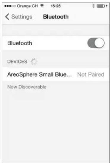 GENEVA AeroSphère Base - Configurazione iniziale ("pairing") con iPhone, iPad o iPod touch - 1