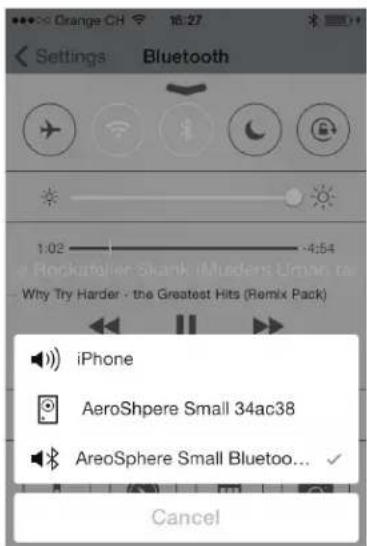 GENEVA AeroSphère Base - Statusoplysningerne pa skaermen - 1