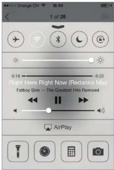 GENEVA AeroSphère Base - Spela upp musik fran en iPhone, iPad aller iPod Touch - 2
