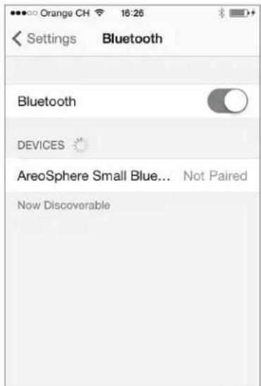 GENEVA AeroSphère Base - Initial Setup ("pairing") with iPhone, iPad or iPod touch - 1