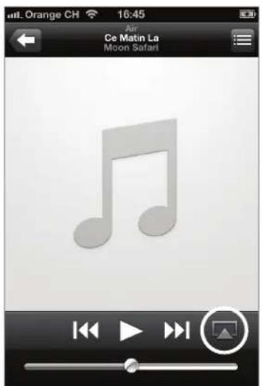 GENEVA AeroSphère Base - Muziek aftspelen vanaf een iPhone, iPad of iPod Touch - 1