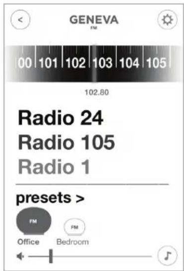 GENEVA AeroSphère Base - FM-esiasetukset - 1