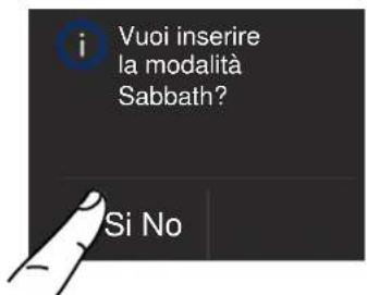 BERTAZZONI WC455BRP2T - 6) Modalità Sabbath - 3
