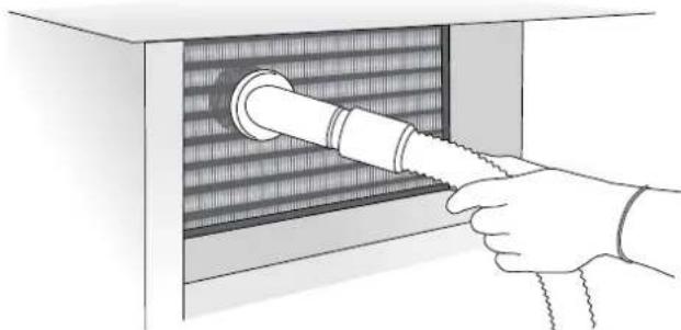 BERTAZZONI WC455BRP2T - Pour le nettoyage du condenseur suivez les instructions suivantes: - 2