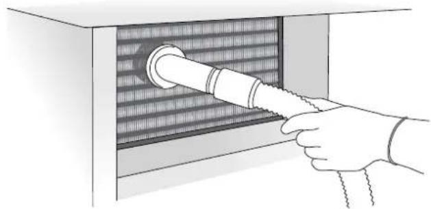 BERTAZZONI WC455BRP2T - Volg voor de reiniging van de condensorDEXe instructies: - 2