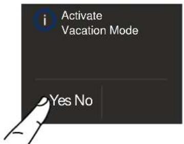 BERTAZZONI LRD755UBRPTT - 2) Vacation Mode - 3