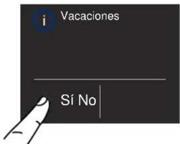 BERTAZZONI LRD755UBRPTT - 2) Modo Vacaciones - 3