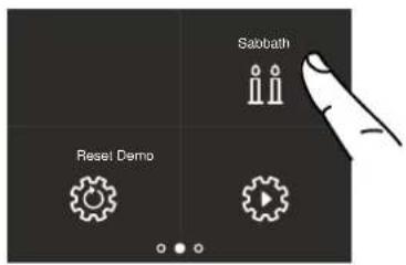 BERTAZZONI LRD755UBRPTT - 5) Modalità Sabbath - 2