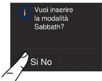 BERTAZZONI LRD755UBRPTT - 5) Modalità Sabbath - 3