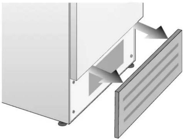 BERTAZZONI LRD755UBRPTT - Per pulire il condensatore, seguire le istruzioni: - 1