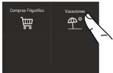 BERTAZZONI LRD755UBRPTT - 2) Modo Vacaciones - 2