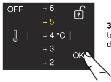 BERTAZZONI LRD755UBRPTT - How to adjust the temperature for different requirements - 4