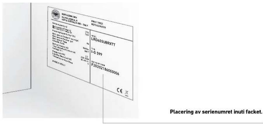 BERTAZZONI LRD755UBRPTT - Lär kännadin apparat - 2