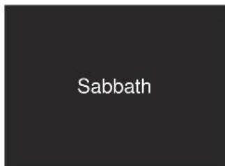 BERTAZZONI LRD755UBRPTT - 5) Modalità Sabbath - 5