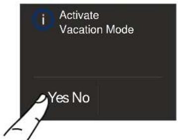 BERTAZZONI LRD755UBRPTT - 2) Vacation Mode - 3