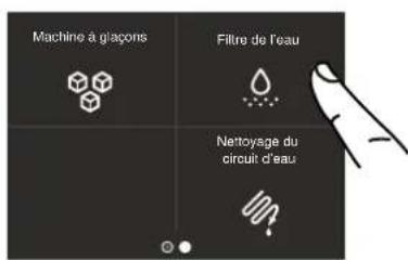 BERTAZZONI FRZ605UBLXTT - 5a) Désactivation Filtre de l'eau - 4