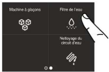 BERTAZZONI FRZ605UBLXTT - 6) Nettoyage manuel, Filtre de l'eau - 3
