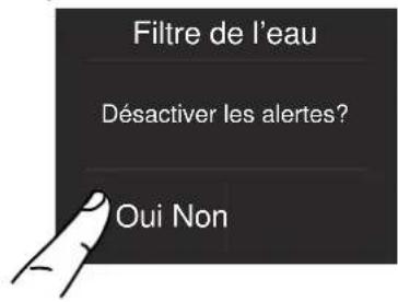 BERTAZZONI FRZ605UBLXTT - 5a) Désactivation Filtre de l'eau - 8